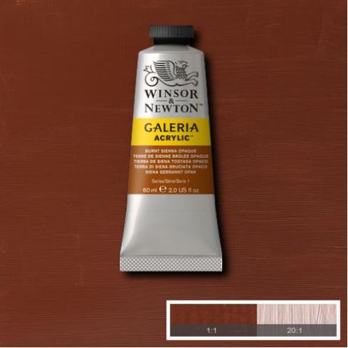 Winsor & Newton Galeria Akrilik Boya Burnt Sienna Opaque 60 Ml Winsor & Newton Galeria Akrilik Boya Burnt Sienna Opaque 60 Ml